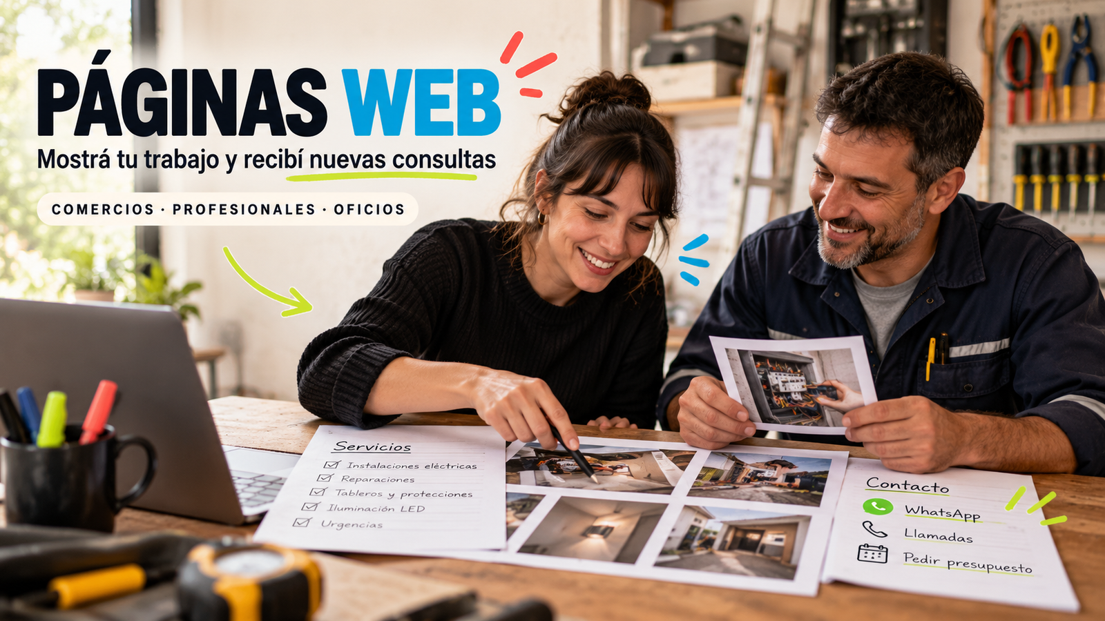 Páginas web — servicio de Burgos Cloud